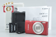 [Used] Canon IXY 200 Red Compact Digital Camera with Original Box