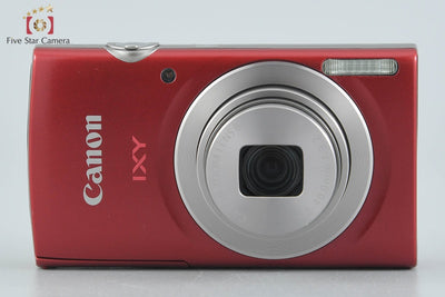 [Used] Canon IXY 200 Red Compact Digital Camera with Original Box