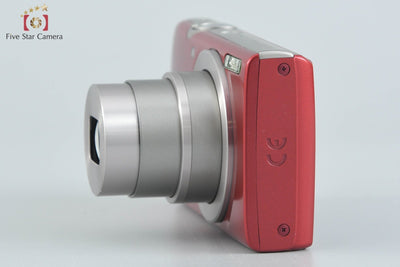 [Used] Canon IXY 200 Red Compact Digital Camera with Original Box