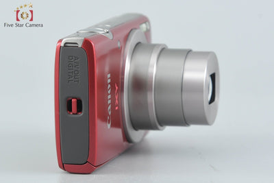 [Used] Canon IXY 200 Red Compact Digital Camera with Original Box