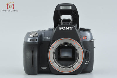 【Used】SONY α550 DSLR-A550 Digital SLR Camera with Original Box