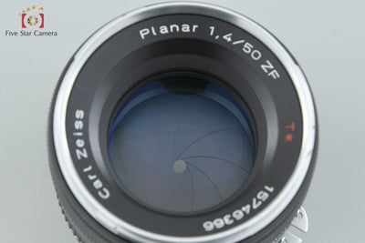 [Used] Carl Zeiss Planar 50mm f/1.4 ZF T* for Nikon with original box