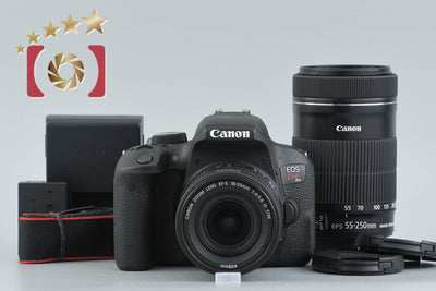 [Used] Canon EOS Kiss X9i Double Zoom Kit