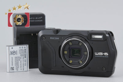 [Used] RICOH PENTAX WG-6 Black Waterproof Action Camera