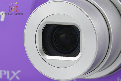 [Used] Nikon Coolpix S3300 Lavender Purple Compact Digital Camera with Original Box