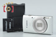 [Used] Canon IXY 180 Silver Compact Digital Camera