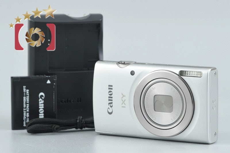 [Used] Canon IXY 180 Silver Compact Digital Camera