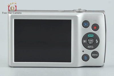[Used] Canon IXY 180 Silver Compact Digital Camera