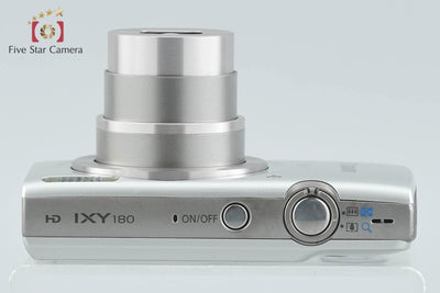 [Used] Canon IXY 180 Silver Compact Digital Camera