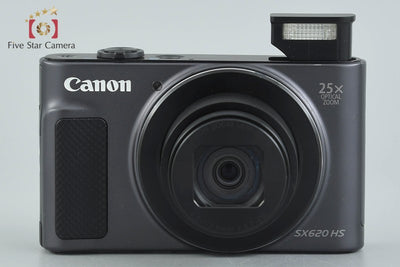 [Used] Canon PowerShot SX620 HS Black Compact Digital Camera with Original Box