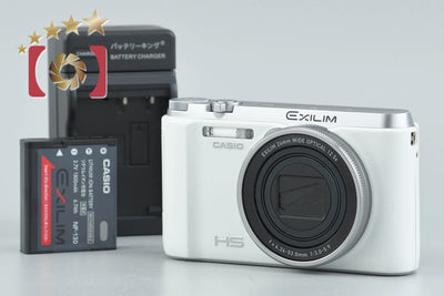 【Used】CASIO High Speed EXILIM EX-ZR1000 White Compact Digital Camera