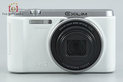 【Used】CASIO High Speed EXILIM EX-ZR1000 White Compact Digital Camera