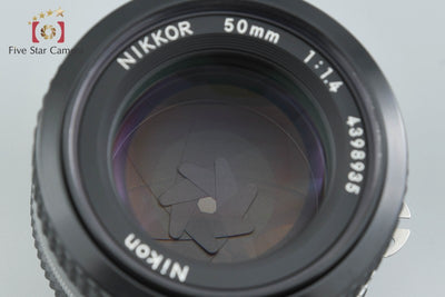 [Used] Nikon Ai NIKKOR 50mm f/1.4