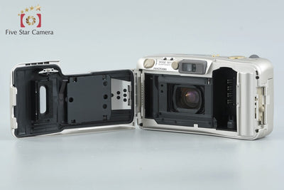 【中古】OLYMPUS オリンパス μ[mju:] ZOOM 115 DELUXE コンパクトフィルムカメラ 元箱付き