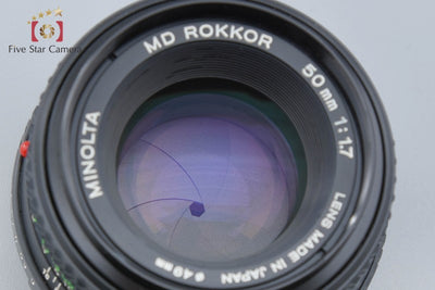 [Used] MINOLTA Minolta MD ROKKOR 50mm f/1.7