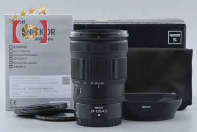 [Used] Nikon NIKKOR-Z 24-120mm f/4 S with original box