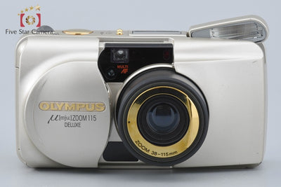 [Used] OLYMPUS μ[mju:] ZOOM 115 DELUXE Compact Film Camera