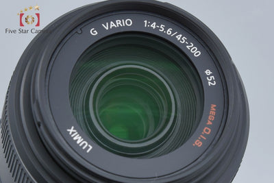 [Used] Panasonic LUMIX G VARIO 45-200mm f/4-5.6 MEGA O.I.S. H-FS045200