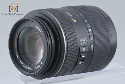 [Used] Panasonic LUMIX G VARIO 45-200mm f/4-5.6 MEGA O.I.S. H-FS045200