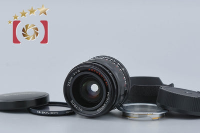 [Used] Voigtlander ULTRON 28mm f/1.9 Aspherical Black L39 Leica Screw Mount