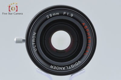 [Used] Voigtlander ULTRON 28mm f/1.9 Aspherical Black L39 Leica Screw Mount