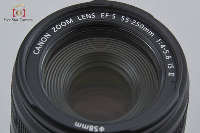 [Used] Canon EF-S 55-250mm f/4-5.6 IS II