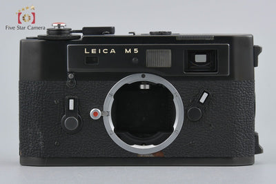 【中古】Leica ライカ M5 ブラック 前期 レンジファインダーフィルムカメラ