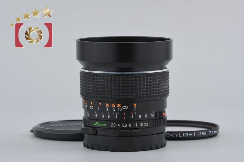 【中古】Mamiya マミヤ SEKOR C 45mm f/2.8 645用