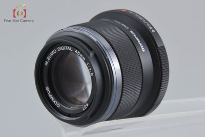 【Used】Olympus M.ZUIKO DIGITAL 45mm f/1.8 Black with Original Box