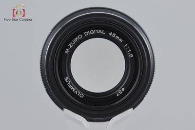 【Used】Olympus M.ZUIKO DIGITAL 45mm f/1.8 Black with Original Box