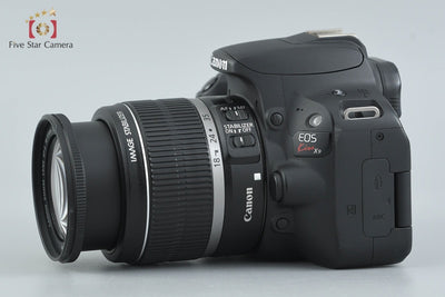 [Used] Canon EOS Kiss X9 EF-S 18-55 IS STM Lens Kit Black