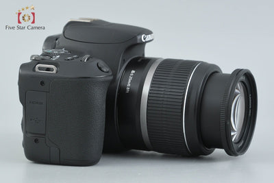 [Used] Canon EOS Kiss X9 EF-S 18-55 IS STM Lens Kit Black