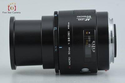 [Used] MINOLTA AF MACRO 50mm f/2.8 Old Type