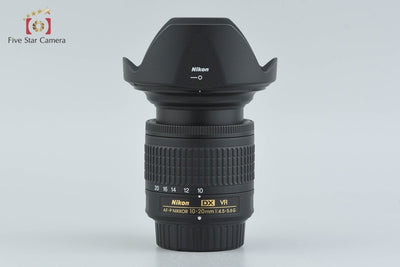 Used: Nikon AF-P DX NIKKOR 10-20mm f/4.5-5.6 G VR