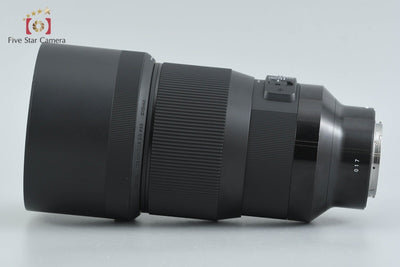 【中古】SIGMA シグマ Art 135mm f/1.8 DG HSM ソニーEマウント用 元箱付き