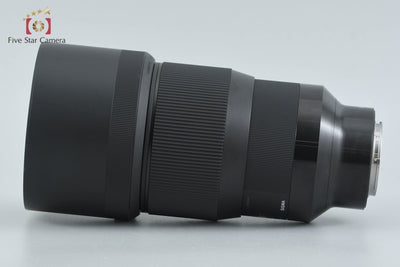【中古】SIGMA シグマ Art 135mm f/1.8 DG HSM ソニーEマウント用 元箱付き