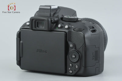 [Used] Nikon D5300 Black + AF-S DX NIKKOR 18-55mm f/3.5-5.6 G VR + AF-S DX NIKKOR 55-300mm f/4.5-5.6 G ED VR
