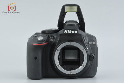 [Used] Nikon D5300 Black + AF-S DX NIKKOR 18-55mm f/3.5-5.6 G VR + AF-S DX NIKKOR 55-300mm f/4.5-5.6 G ED VR