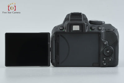 [Used] Nikon D5300 Black + AF-S DX NIKKOR 18-55mm f/3.5-5.6 G VR + AF-S DX NIKKOR 55-300mm f/4.5-5.6 G ED VR