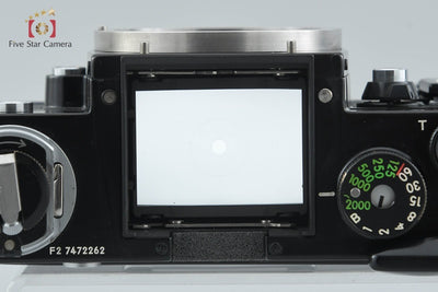 [Used] Nikon F2 Photomic A Black Film SLR Camera