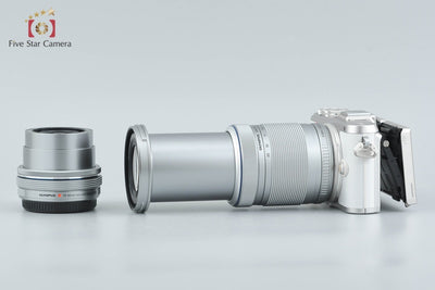 [Used] OLYMPUS Olympus PEN E-PL8 EZ Double Zoom Kit White - Very Low Shutter Count
