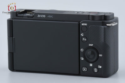 [Used] SONY Sony α VLOGCAM ZV-E10 Power Zoom Lens Kit Black, Low Shutter Count, With Original Box