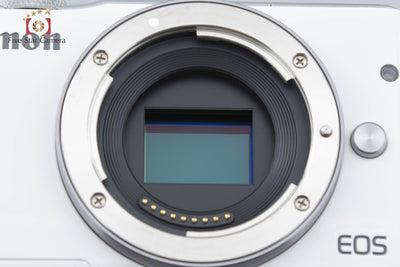 [Used] Canon EOS M10 Double Zoom Lens Kit White with Original Box
