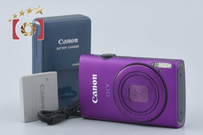 [Used] Canon IXY 600F Purple Compact Digital Camera