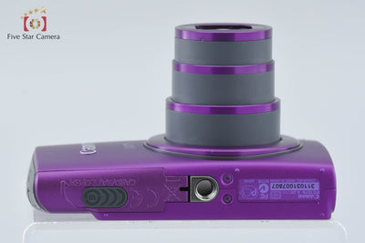 [Used] Canon IXY 600F Purple Compact Digital Camera