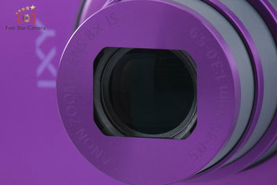 [Used] Canon IXY 600F Purple Compact Digital Camera