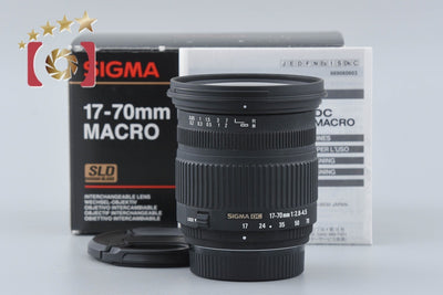 【中古】SIGMA シグマ 17-70mm f/2.8-4.5 DC MACRO ニコン用 元箱付き