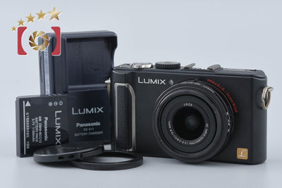 [Used] Panasonic LUMIX DMC-LX3 Black Compact Digital Camera