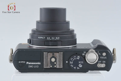 [Used] Panasonic LUMIX DMC-LX3 Black Compact Digital Camera