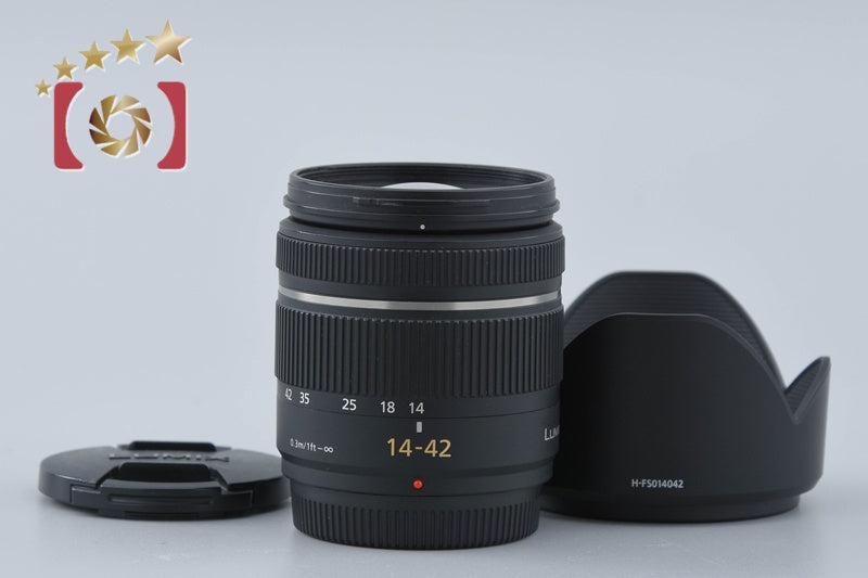 [Used] Panasonic LUMIX G VARIO 14-42mm f/3.5-5.6 ASPH. MEGA O.I.S. H-FS014042